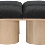 Pavilion Boucle Fabric Upholstered 8pc. Modular Bench
