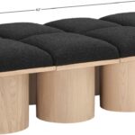Pavilion Boucle Fabric Upholstered 8pc. Modular Bench