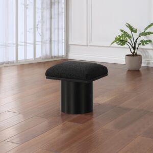 Pavilion Boucle Fabric Upholstered Stool