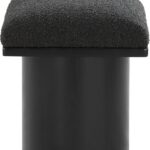Pavilion Boucle Fabric Upholstered Stool
