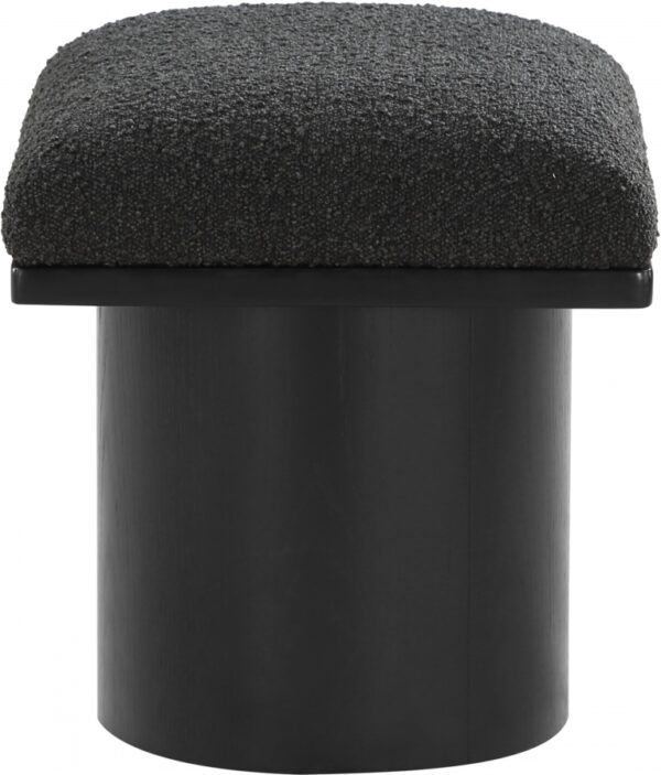 Pavilion Boucle Fabric Upholstered Stool