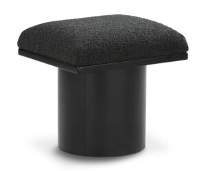 Pavilion Boucle Fabric Upholstered Stool