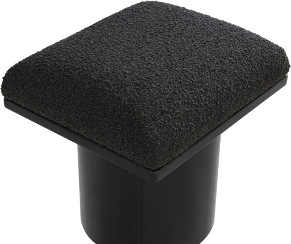 Pavilion Boucle Fabric Upholstered Stool