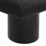 Pavilion Boucle Fabric Upholstered Stool