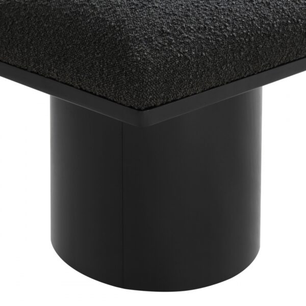 Pavilion Boucle Fabric Upholstered Stool
