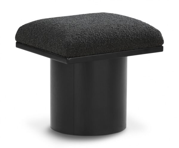 Pavilion Boucle Fabric Upholstered Stool