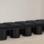 Pavilion Boucle Fabric Upholstered 10pc. Modular Bench