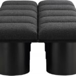 Pavilion Boucle Fabric Upholstered 10pc. Modular Bench