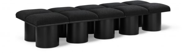 Pavilion Boucle Fabric Upholstered 10pc. Modular Bench