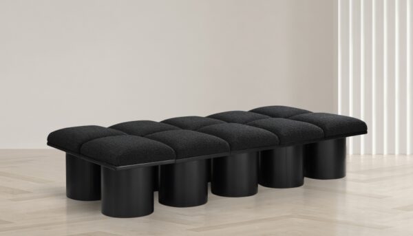 Pavilion Boucle Fabric Upholstered 10pc. Modular Bench