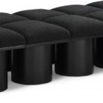 Pavilion Boucle Fabric Upholstered 10pc. Modular Bench
