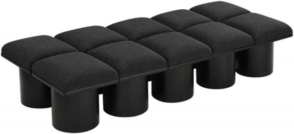 Pavilion Boucle Fabric Upholstered 10pc. Modular Bench