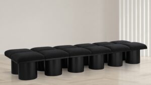 Pavilion Boucle Fabric Upholstered 12pc. Modular Bench