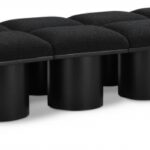 Pavilion Boucle Fabric Upholstered 12pc. Modular Bench