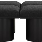 Pavilion Boucle Fabric Upholstered 12pc. Modular Bench