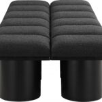 Pavilion Boucle Fabric Upholstered 12pc. Modular Bench
