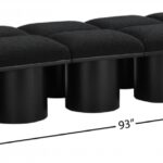 Pavilion Boucle Fabric Upholstered 12pc. Modular Bench