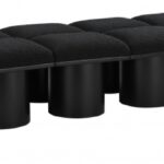 Pavilion Boucle Fabric Upholstered 12pc. Modular Bench