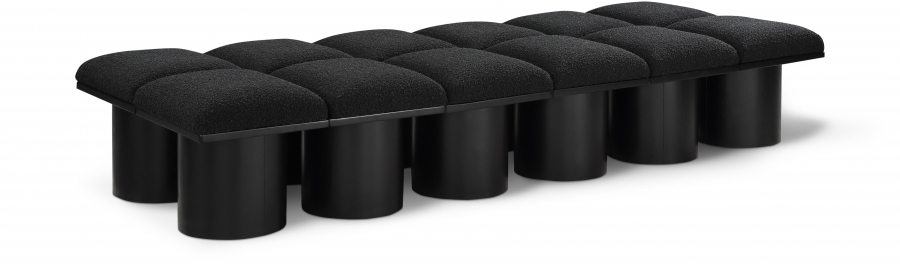 Pavilion Boucle Fabric Upholstered 12pc. Modular Bench