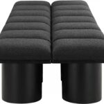 Pavilion Boucle Fabric Upholstered 14pc. Modular Bench