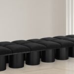 Pavilion Boucle Fabric Upholstered 14pc. Modular Bench