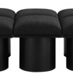 Pavilion Boucle Fabric Upholstered 14pc. Modular Bench