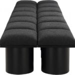 Pavilion Boucle Fabric Upholstered 14pc. Modular Bench