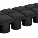 Pavilion Boucle Fabric Upholstered 14pc. Modular Bench