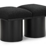 Pavilion Boucle Fabric Upholstered 2pc. Modular Bench