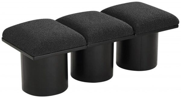 Pavilion Boucle Fabric Upholstered 3pc. Modular Bench
