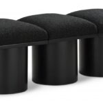 Pavilion Boucle Fabric Upholstered 3pc. Modular Bench
