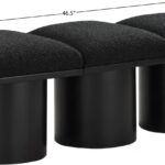 Pavilion Boucle Fabric Upholstered 3pc. Modular Bench