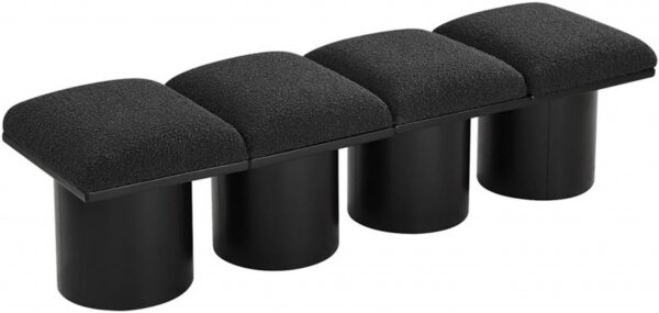 Pavilion Boucle Fabric Upholstered 4pc. Modular Bench