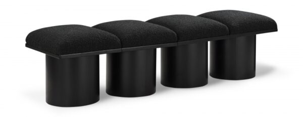 Pavilion Boucle Fabric Upholstered 4pc. Modular Bench