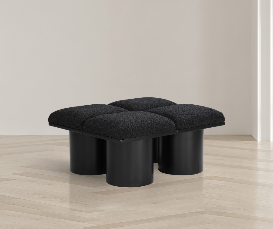 Pavilion Boucle Fabric Upholstered 4pc. Modular Bench
