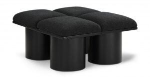 Pavilion Boucle Fabric Upholstered 4pc. Modular Bench