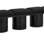 Pavilion Boucle Fabric Upholstered 6pc. Modular Bench
