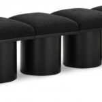 Pavilion Boucle Fabric Upholstered 6pc. Modular Bench