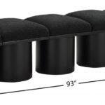 Pavilion Boucle Fabric Upholstered 6pc. Modular Bench