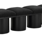 Pavilion Boucle Fabric Upholstered 6pc. Modular Bench