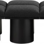 Pavilion Boucle Fabric Upholstered 6pc. Modular Bench