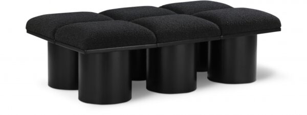 Pavilion Boucle Fabric Upholstered 6pc. Modular Bench