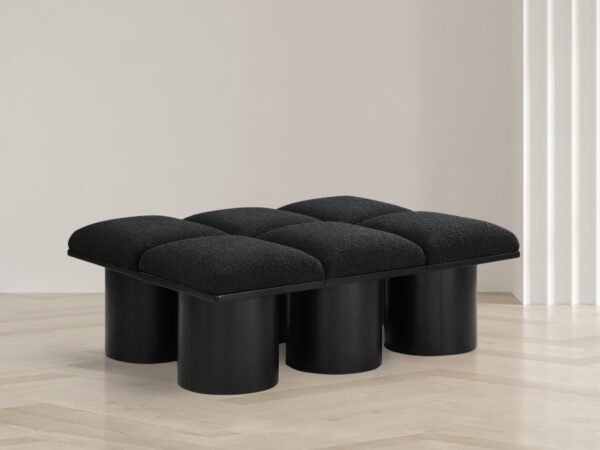 Pavilion Boucle Fabric Upholstered 6pc. Modular Bench