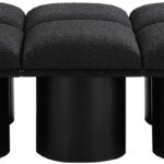Pavilion Boucle Fabric Upholstered 6pc. Modular Bench