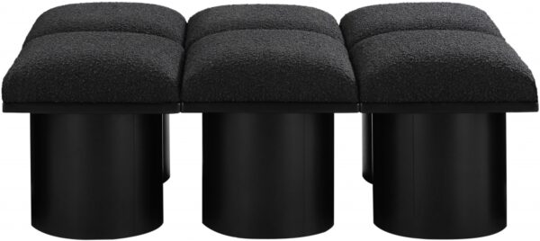 Pavilion Boucle Fabric Upholstered 6pc. Modular Bench