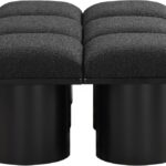 Pavilion Boucle Fabric Upholstered 6pc. Modular Bench