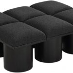 Pavilion Boucle Fabric Upholstered 6pc. Modular Bench