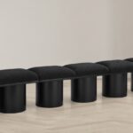 Pavilion Boucle Fabric Upholstered 7pc. Modular Bench