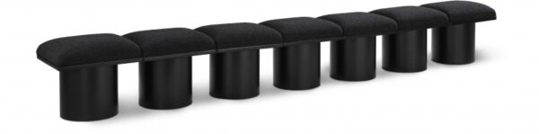 Pavilion Boucle Fabric Upholstered 7pc. Modular Bench
