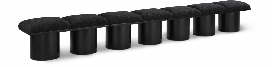 Pavilion Boucle Fabric Upholstered 7pc. Modular Bench
